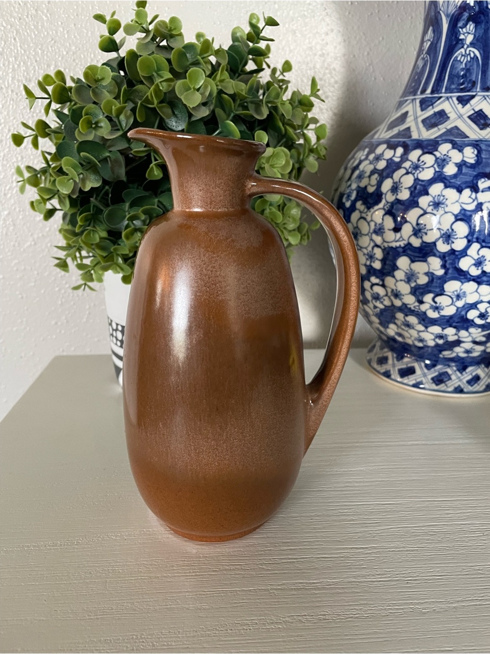 Vintage Frankoma jug pattern 835. American Vintage Oklahoma ware